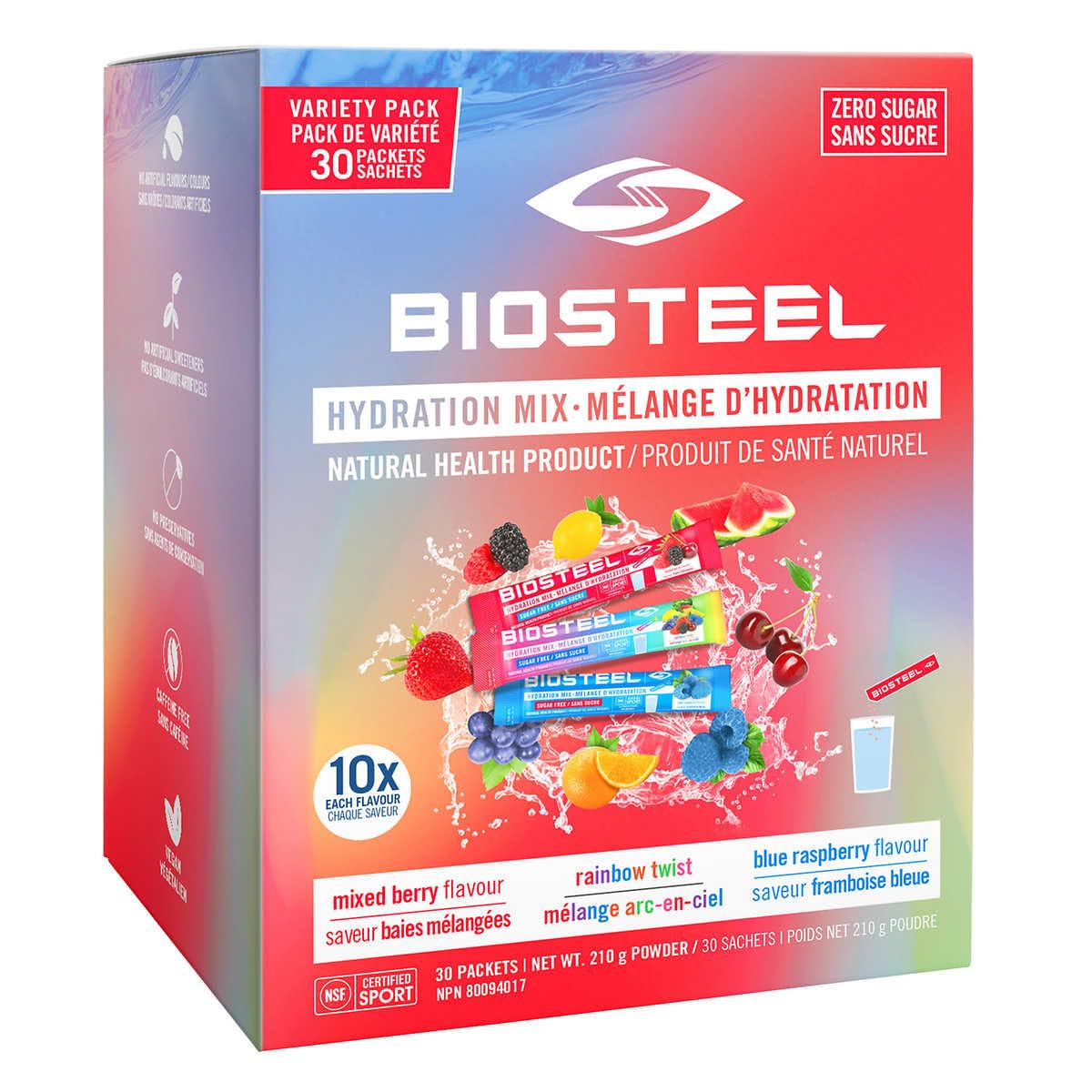 Add 7x Biosteel Hydration Sticks for $15