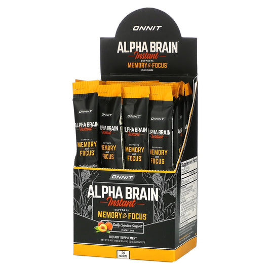 Add 7x Alpha Brain Memory & Focus Sticks for $24